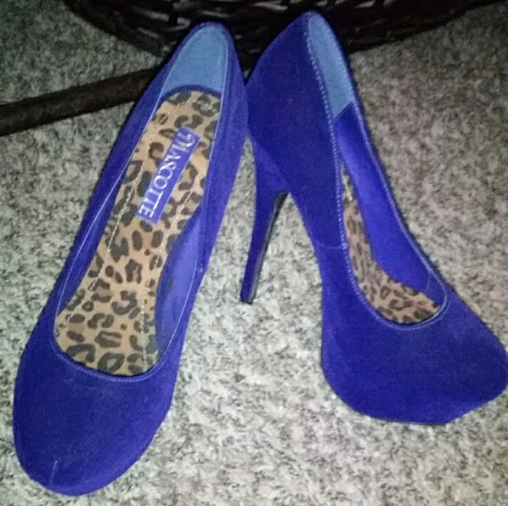 Blue Stilettos